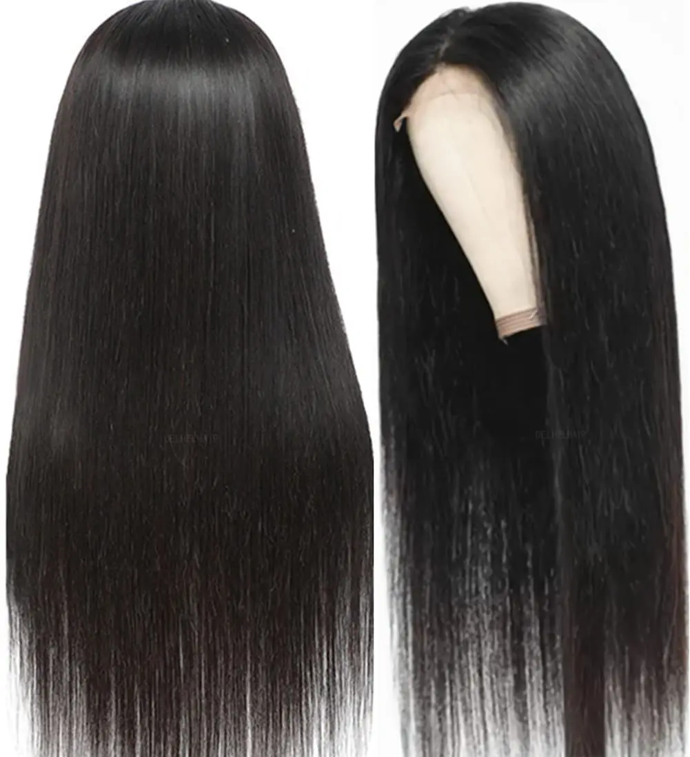 

40 Inch 13x4 13x6 Hd Lace Wig Bone Straight Human Hair Wigs Pre Plucked Straight Human Hair Wigs Brazilian Frontal Straight Wigs