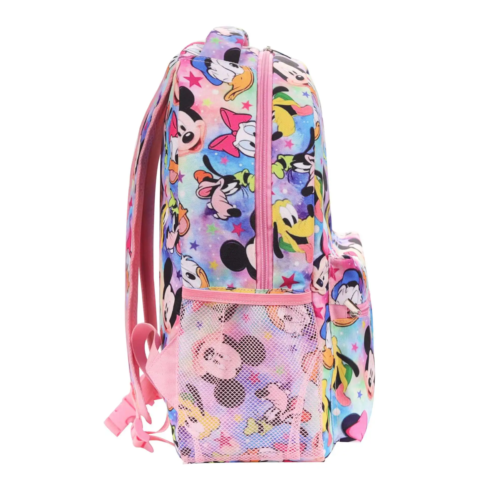 Disney Mickey Minnie New Girls' School Bag Luxury Brand Cartoon Cute Girls' Backpack Large Capacity Fashion Children's Backpack