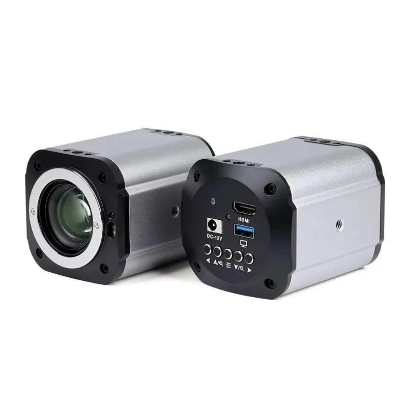 TD-808 Digital USB HD Industrial Microscope Camera with 10x Optical Zoom 1920x1080 Resolution for CMOS Sensor