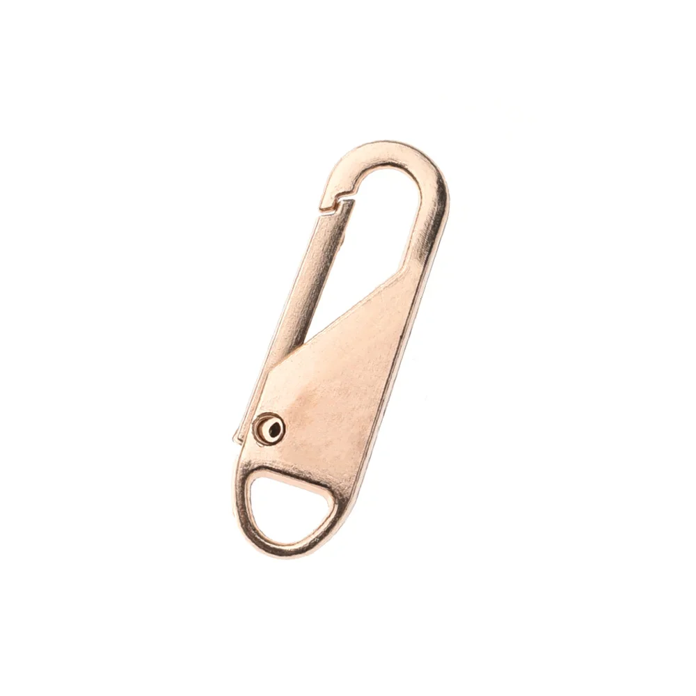 5 stücke Universal Ersatz Zipper Slider Metall Legierung Entfernung Zipper Puller Gepäck Tasche Zip Kopf DIY Handwerk Nähen Werkzeug Reparatur kit – Detail 16