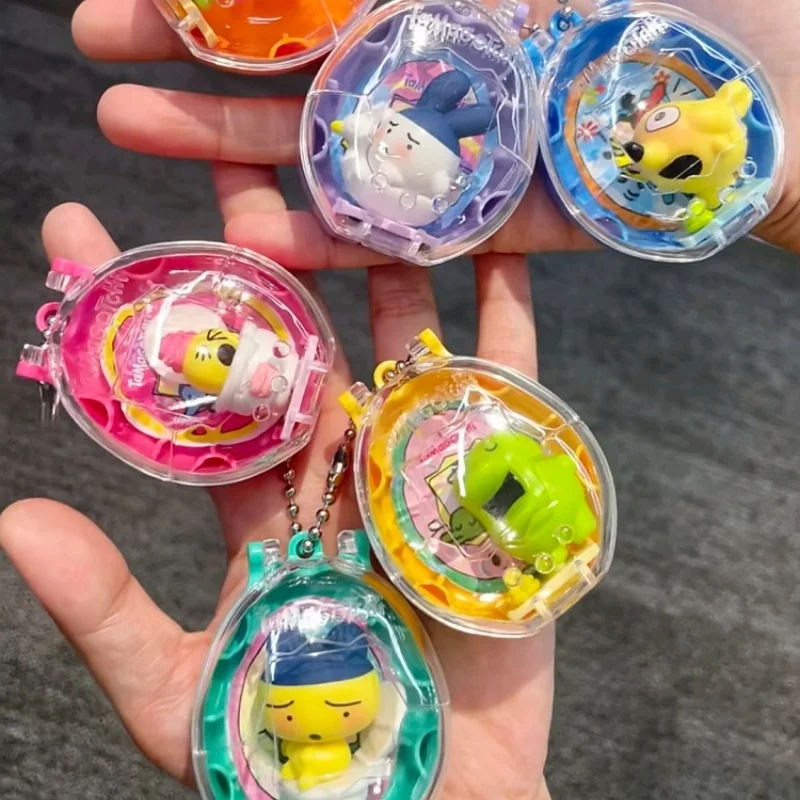 오리지널 반다이 다마고치 스페어 타임 시리즈 2 Pooptime 펜던트 콩 Mr.Koigari 인형 상자 장난감 Collectible Anime Game Figurine Toys