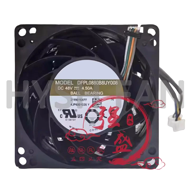 

DFPL0880B8UY008 New Original 48V 4.50A 8076 Dual Motor Large Air Volume Fan