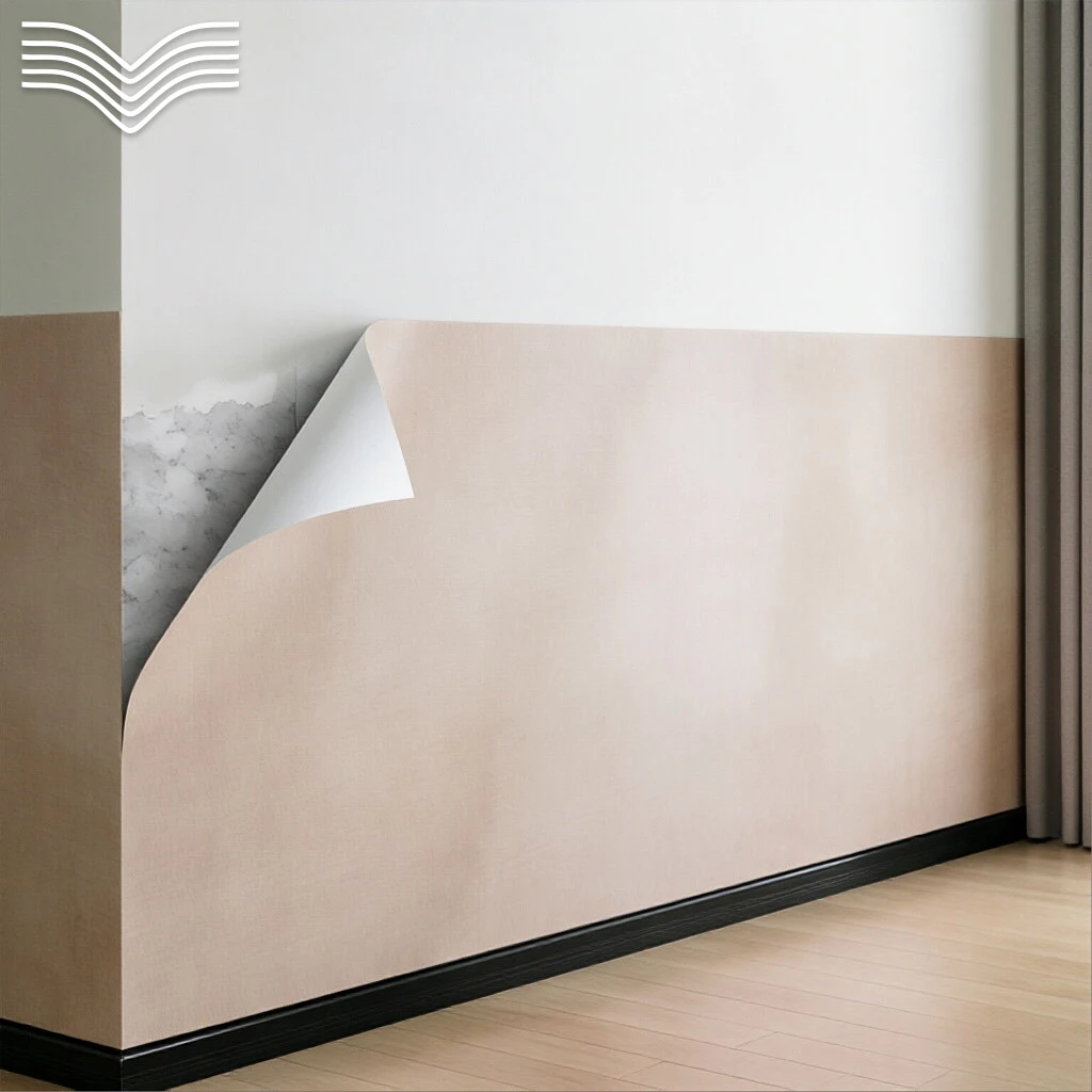 Apricot Grey Self Adhesive Wallpaper Moisture Proof Ivory Taupe Wall Sticker For Wall Cabinet Furniture Renovation Plain Solid