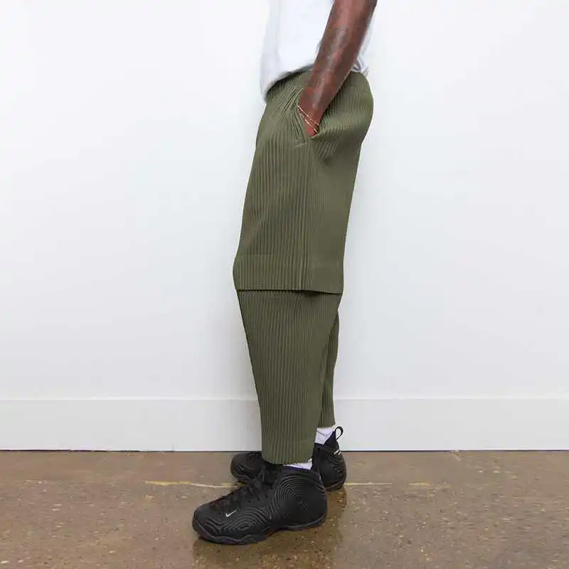 

Hanrted Tee-time Hot-pred Military een Workwear Pants Men's Summer Casual Pants Set Loose Fit Nine-point Pants