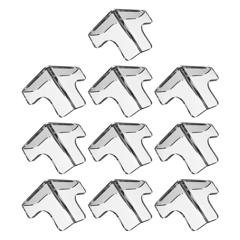 

10Pcs PVC Table Corner Guards Protectors for Furniture Proofing Desk Sofa Cabinet Bed Anti-Collision