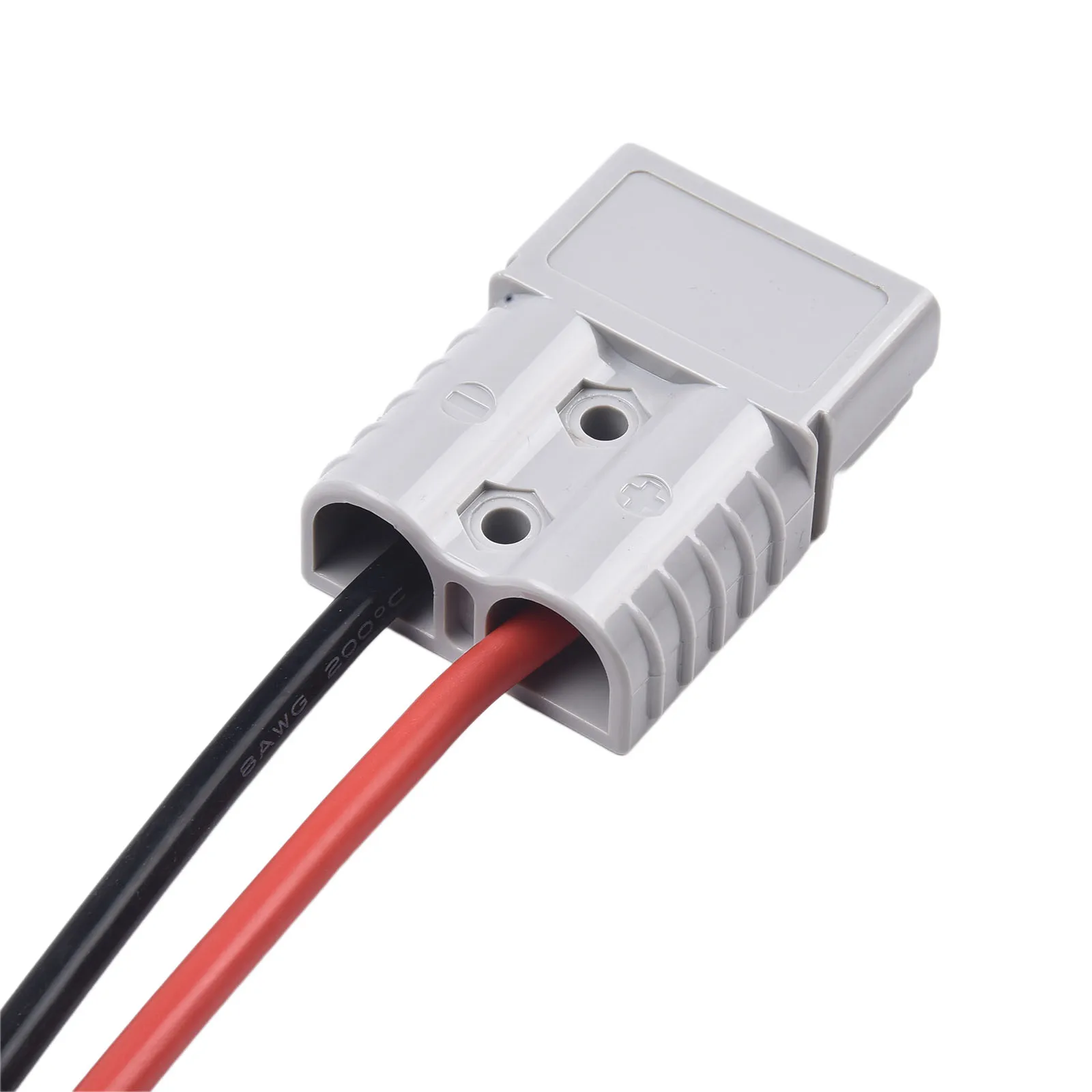 For Connector Waterproof Truck Battery Charging Cable 50A 0.98ft Connector Is Designed To Provide Reliable Batter