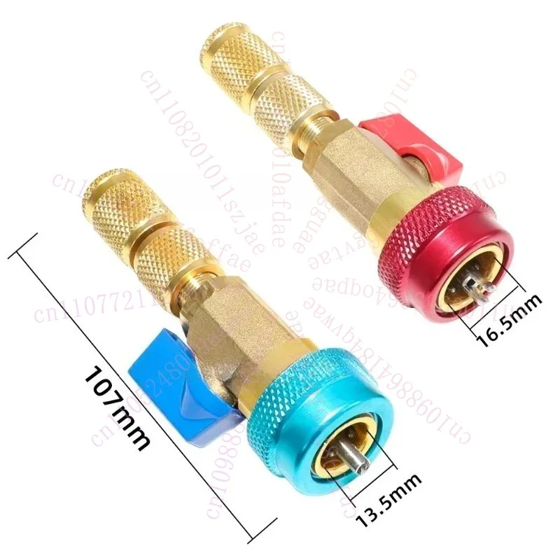 Auto Air Conditioner Valve Core Removal Wrench, Maintenance R134 Environmental Protection R1234YF Special Tool