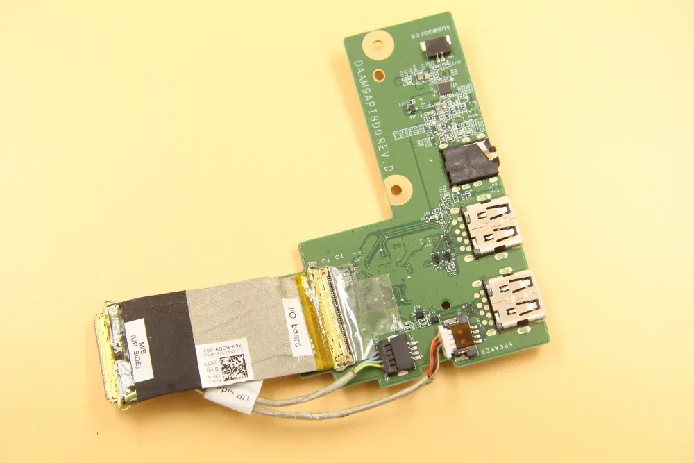 C=FOR Dell Inspiron 15-7559 Laptop USB Audio Board W/ Cable 0WC976 DAAM9API8D0 G5WGR cn-0G5WGR 0G5WGR 100%