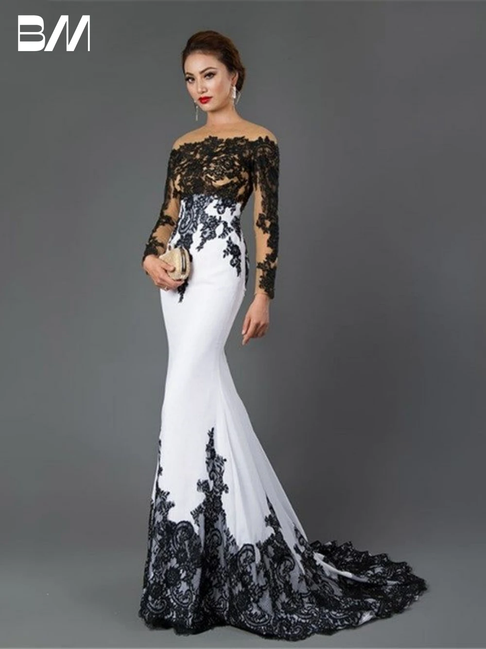 Robe de Soirée Élégante en Dentelle, Tenue de Bal Personnalisée, pour Occasions Formelles, 2025