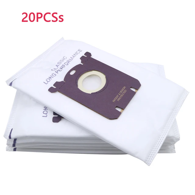 20 pcs Dust Bag for Electrolux E201B for Philips FC8021 Dust GR201 AEG Bags for FC9000 FC9049 HR8500 HR8350 FC9150