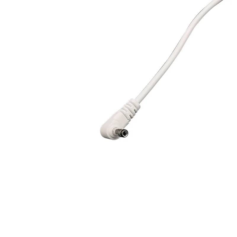 Biały kabel zasilający 5V USB 2.0 typu A męski na wtyczkę męską 3,5x1,35 mm Kolanko Złącze kabla zasilającego DC USB na kabel zasilający DC Przewód