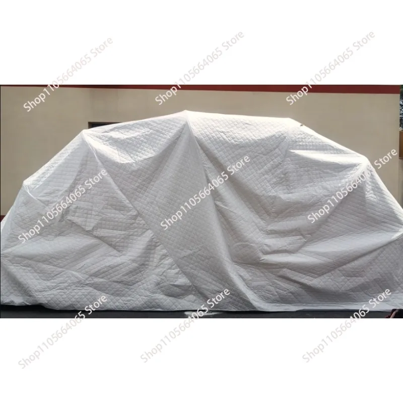 Automatic mobile carport folding shed external rainproof, sun proof and waterproof cloth