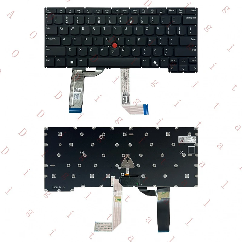 

Клавиатура A подходит для ноутбуков Lenovo ThinkPad X13 Gen6 и X13 Yoga Gen6.