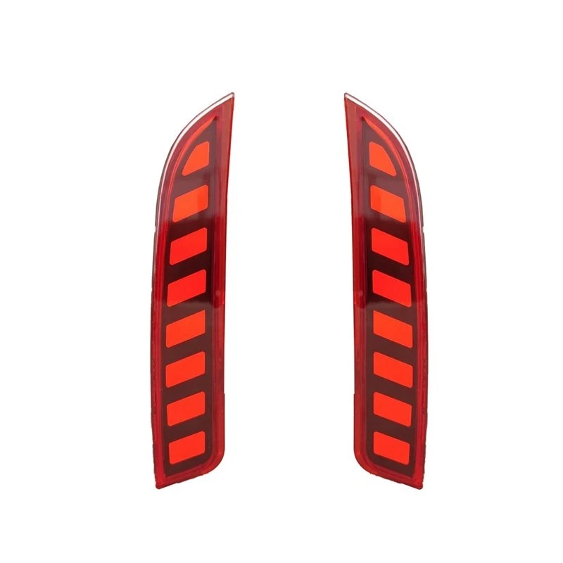 ABQB-Stop Lamp Brake Light Turn Signal Light LED Rear Bumper Reflector For Volkswagen T-ROC 2022-2026 Accessories