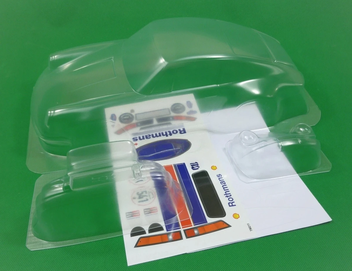 

TM211 1:12 Mini Posche 911 Clear RC Body shell (210mm Wheelbase) for Tamiya M05 M08 1/10 M-Chassis