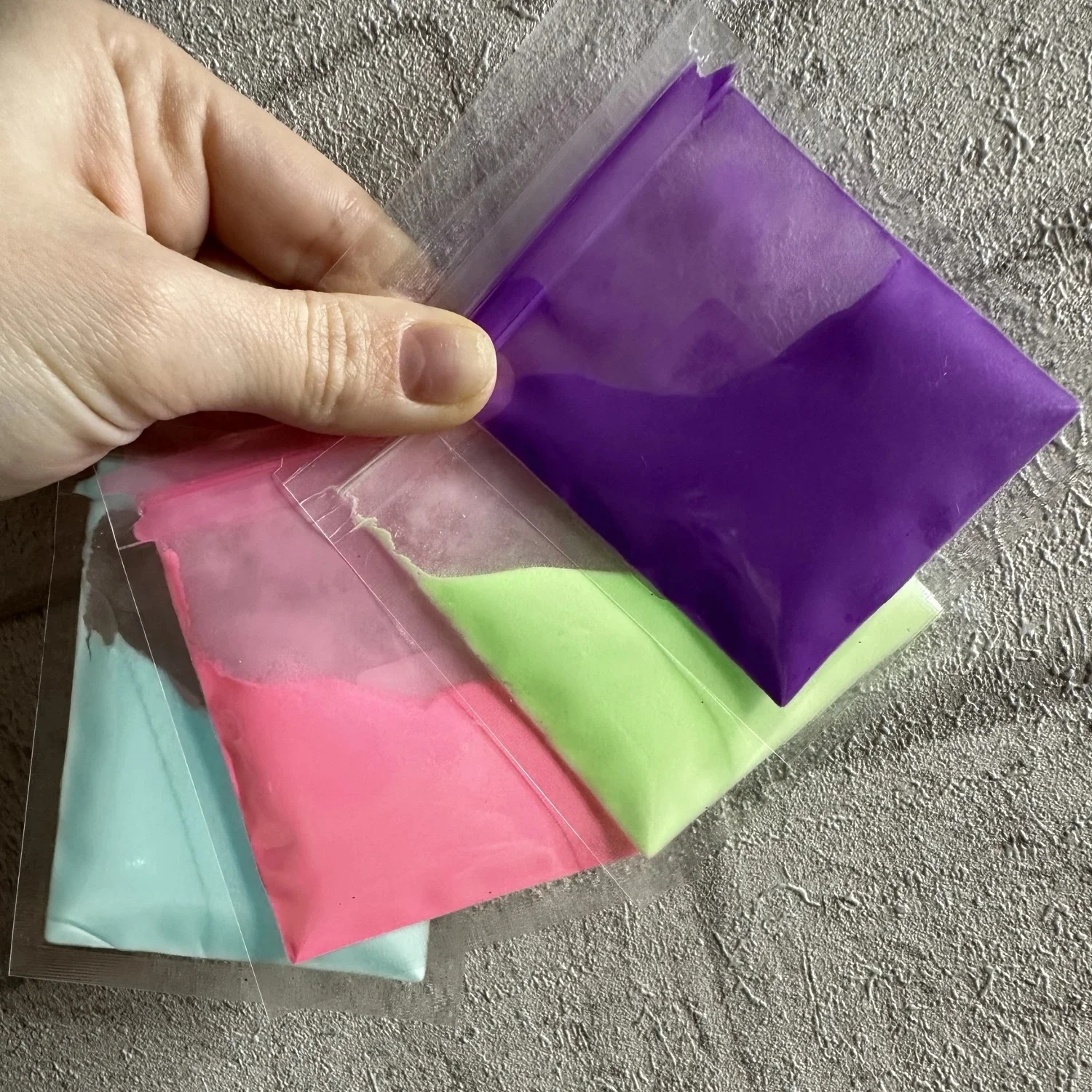 10g Glow In The Dark Chrome Nail Powder Pigment Luminous Phosphor Green Blue Light Glitter For Nails Colorful DIY Rubbing Dust *