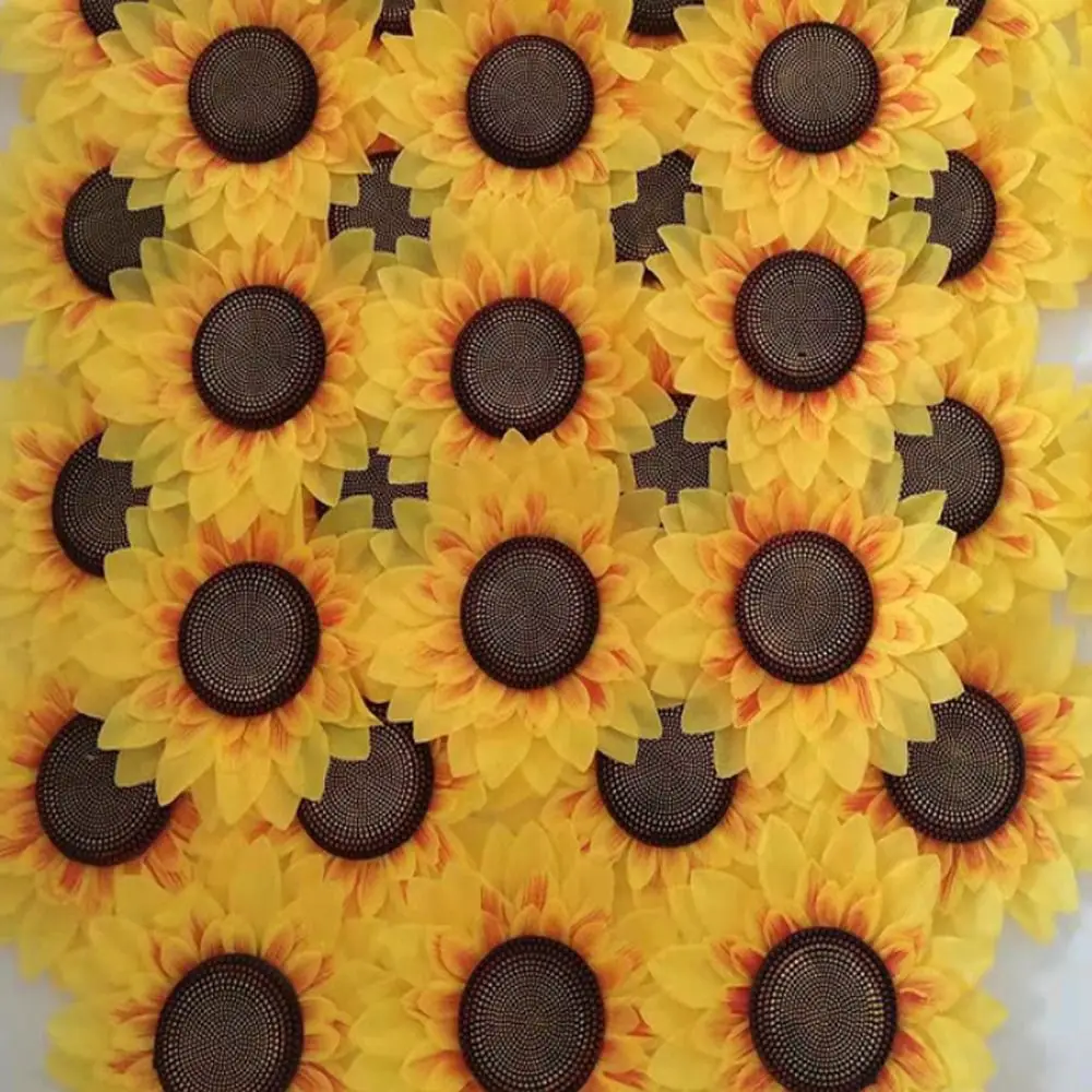 25cm/32cm ひまわりダンス小道具 不織布 再利用可能 手持ち花 軽量 ダンスパフォーマンス小道具