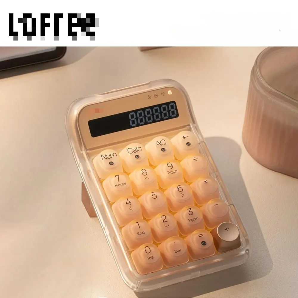 Lofree calculator wireless bluetooth three-mode numeric keyboard two-in-one high-value financial student office computer