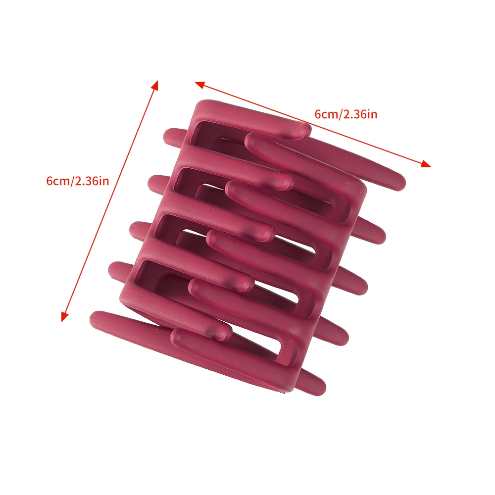 Double-Sided Hair Clip Hair Comb For Women Frosted Toothed Non-slip Comb Black Ponytail Hairpin Hair Accessories Lot Hair Clip