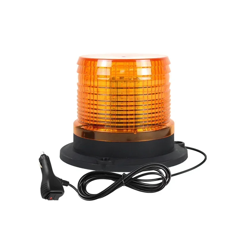 LED سيارة وامض سقف ضوء رافعة شوكية المرور وامض إشارة عالية الطاقة ضوء تحذير أصفر