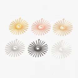 30*31.9mm single hanging sunflower daisy boutique jewelry accessories handmade earrings design materials