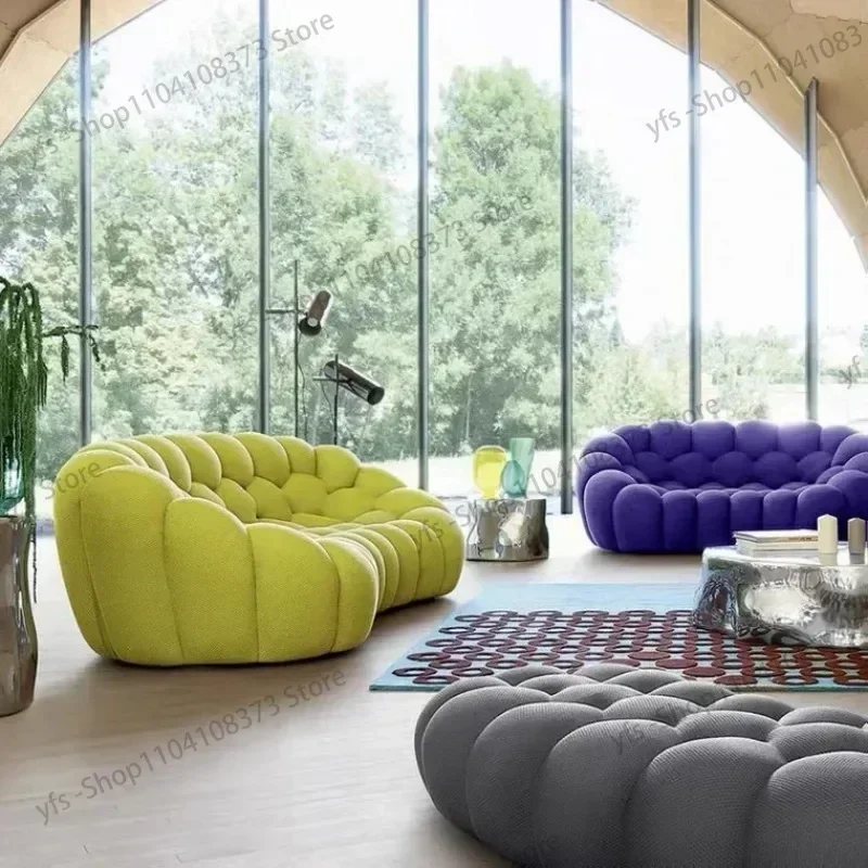 Bubble sofa, living room, small apartment, free space, postmodern