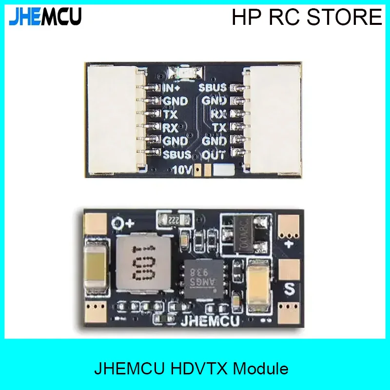 2PCS JHEMCU HDVTX Module for O3/ O4, 5V/ 10V Step-down Module Reduces The Input Voltage of The Air End for FPV DIY Part