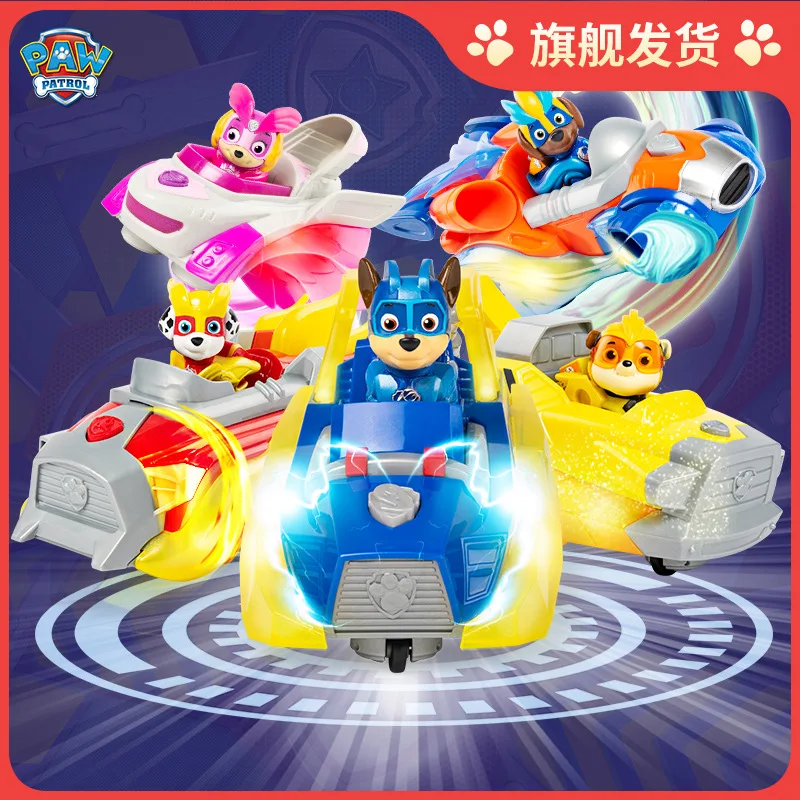 

Original Paw Patrol 10kinds Vehicle Car Ryder Tracker Everest Chase Rex Skye Rocky Marshall Zuma Action Figure Birthday Gift Toy