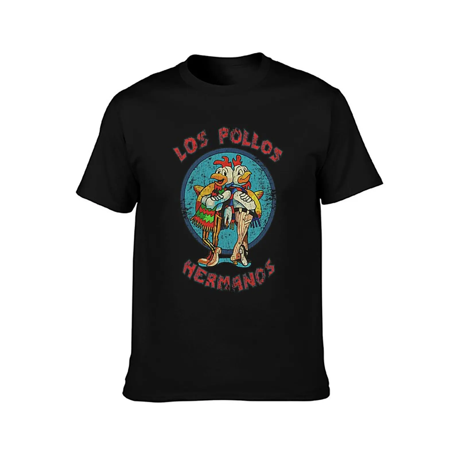 Los Pollos Hermanos 1996 T-Shirt Summer Casual Cotton Tee Oversized Streetwear Tops Vintage Graphic Print Unisex Men Women