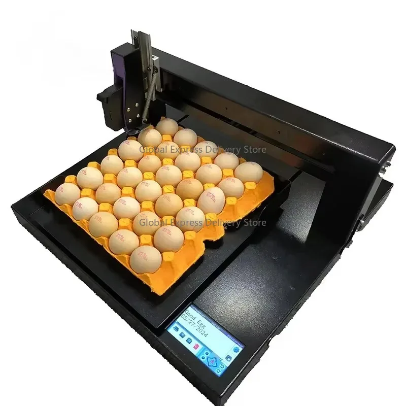 Industrial Desktop Egg Coder – Smart Expiry Date Printer for Eggs Coding