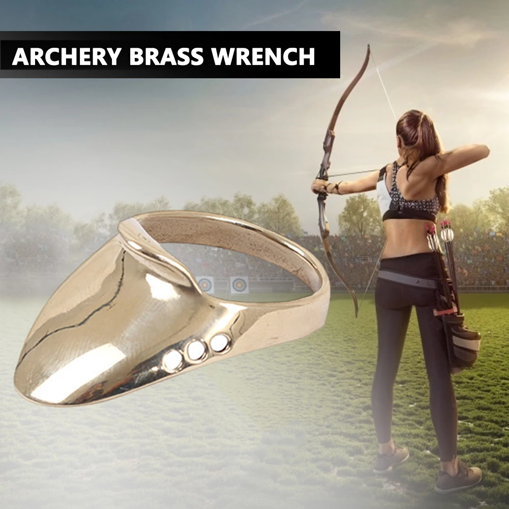 anel-protetor-de-polegar-para-arqueria-em-latao-leve-para-dedo-de-gatilho-de-arco-e-flecha-auxilio-profissional-para-treinamento-de-arqueria
