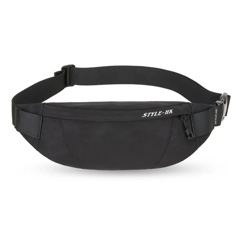 Nylon Fanny Pack Men Black Waist Bags sling mini waist for men crossbody s bag canvas motorcycle