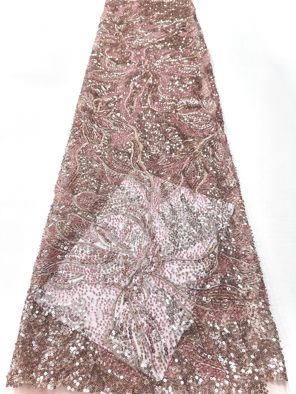 موضة الفرنسية شبكة التطريز مطرز أقمشة الدانتيل 2025 الترتر النسيج الأفريقي النيجيري أقمشة الدانتيل فساتين الزفاف النساء الحفلات #2