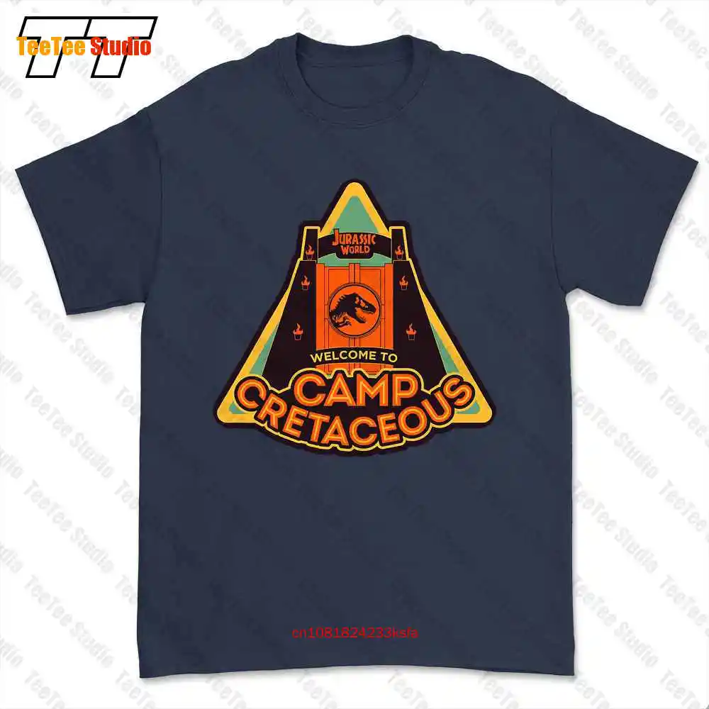 Jurassic World Camp Cretaceous Welcome Gates T-shirt Tee 660O