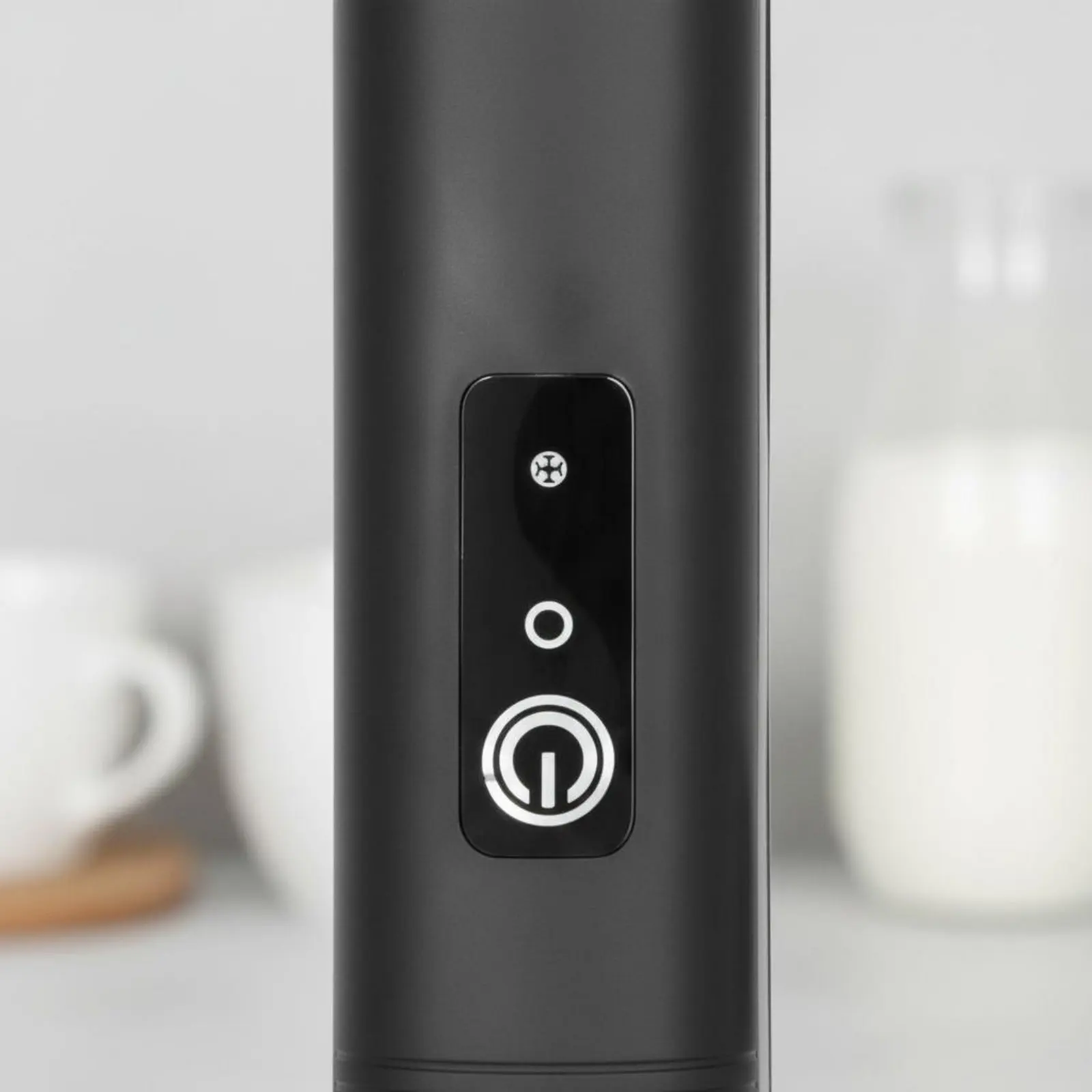 Handheld Milk Frother Slim Body Cordless Milk Frother Electric Whisk Compact Drink Mixer Stainless Steel