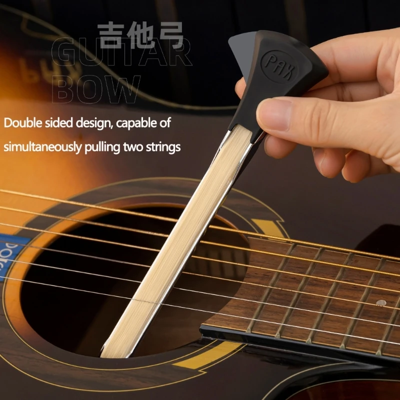 Lightweight Guitar Bow Portable Double Side Playing Bow Guitar Bowing Device