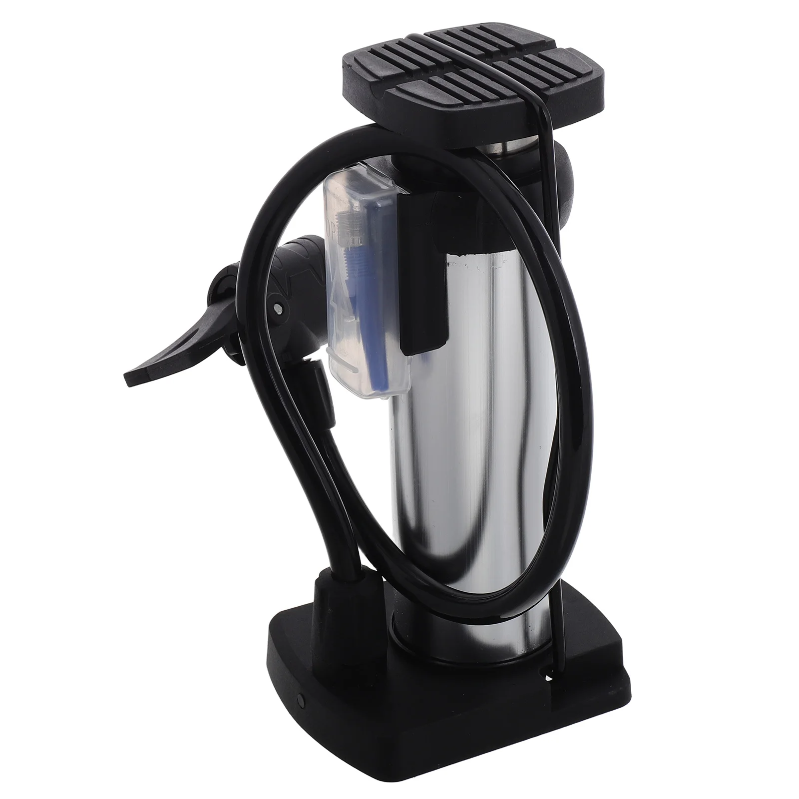 

1pc Portable Bike Pump Mini Floor Pump High Pressure Tire Inflator For Car Motorcycle Mountain Road Cycling Quick Inflation Easy