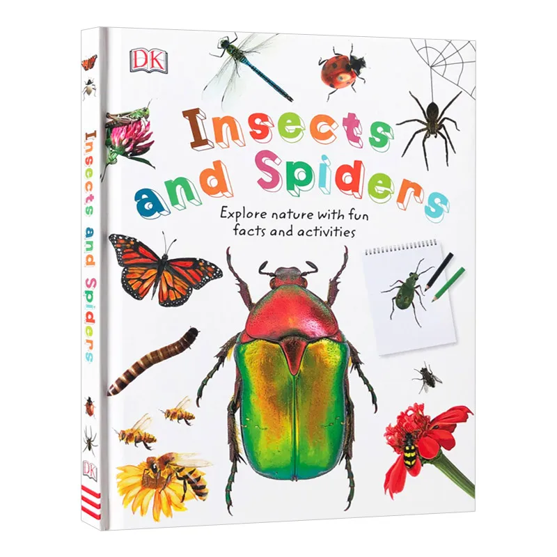 

DK Insects and Spiders, Children's books aged 7 8 9 10 English Popular science picture books, 9780241358276