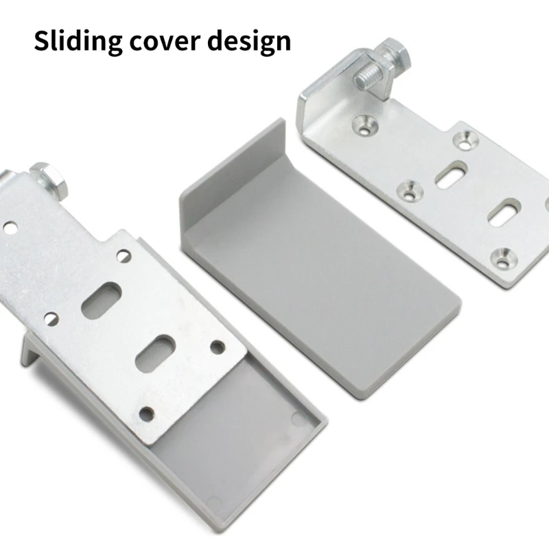 Strong Support Cabinet Shelf Brackets Multifunctional Cabinet Fixing Brackets easy installs Hardware for Various Cabinets