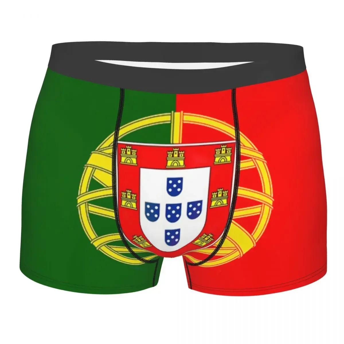 Flag Of Portugal Man Underwear Portuguese Flag Boxer Shorts Panties Hot Soft Underpants for Male