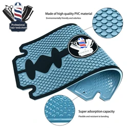 Non-Slip Hairdresser Tool Pad Barbershop Haircut Tool Anti-slip Mat Hairdressing Clippers Scissors Display Pad