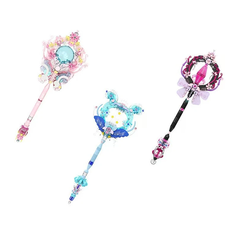 

Fantasy Wand Building Block Toy Fairy Wand Children Girl Gift Toy Wholesale Desktop Decoration