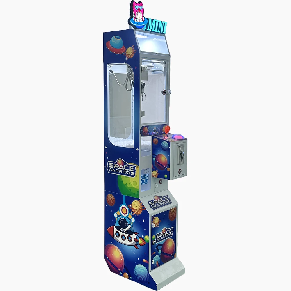 Mini Coin Operated Rabbit Clamp Prize Crane Toy Claw Machine Commercial Grade for Entertainment And Gaming