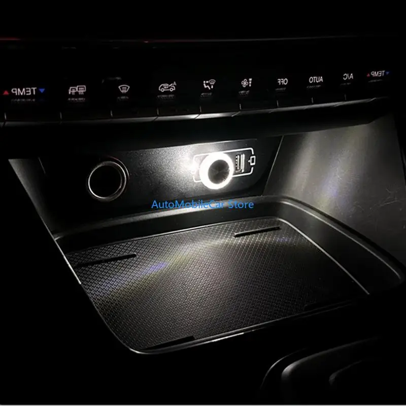 G8TE No Wiring Car LED Light 7 Color Changing USB Powered Night Lamp