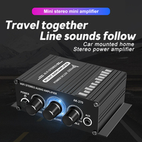 AK380/AK270/AK170 800W 12V Hifi Power Amplifier Stereo Home Car BASS Audio Amp Car Speaker Class D Car Home Sound Power Amp