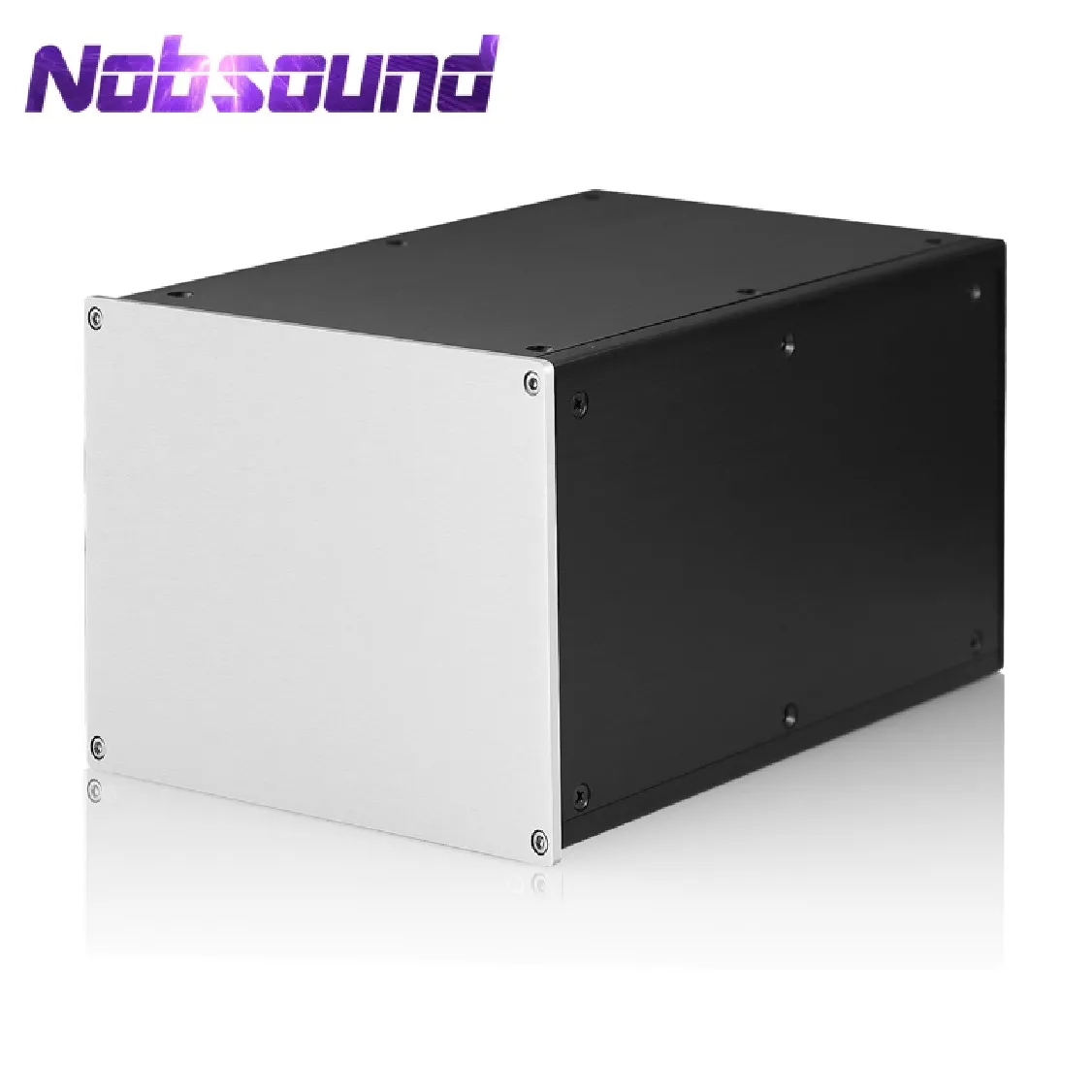 Nobsound Aluminum Amplifier Housing Metal Case for DIY Amplifier Kit Chassis Enclosure