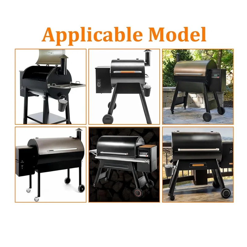 

A51M-Ведро для гриля для смазки Traeger Ведро для смазки с 15 жестяными вкладышами Нержавеющий железный сплав Капельная смазка Консервные вкладыши