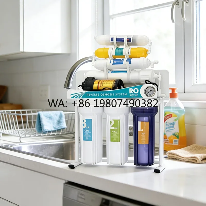75GPD Smart Water Filter, LED Display, Portable Outdoor Car, Premium Matcha Purification Kit