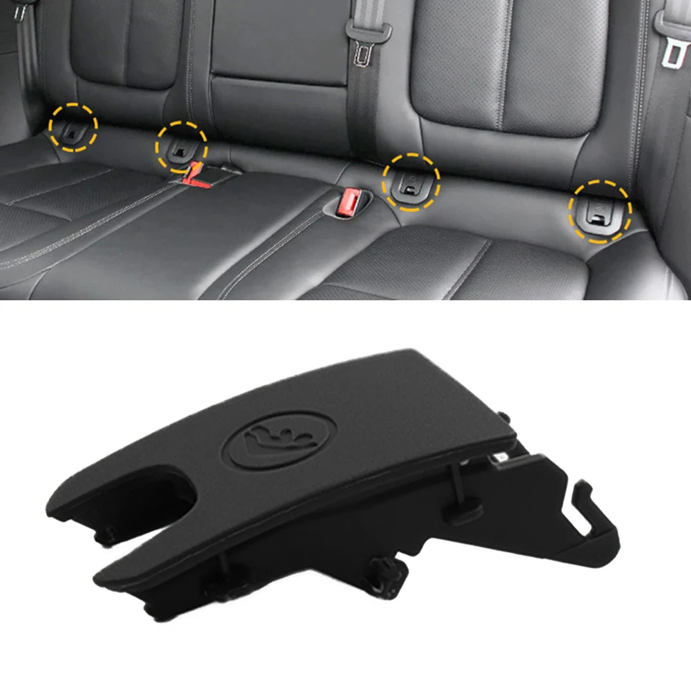 Tampa de acabamento para o slot de ancoragem ISOFIX do banco traseiro para Porsche Macan 2014-2019, compatível com a especificação de fábrica 95B8871871E0