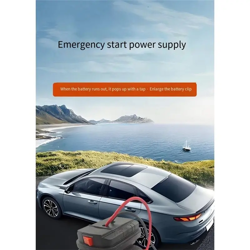 【VALUE MONEY】Standard Dual USB Charging Port Portable For Lithium Battery Converter Emergency Start Power Supply